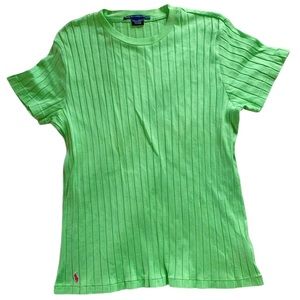 Vintage Ralph Lauren Golf Key Lime Green Top
